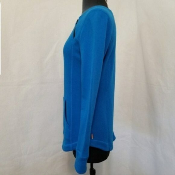 Lucy Blue Sweatshirt Size Small Front Pocket Excellent Condition Cozy - Picture 5 of 8